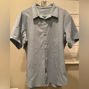 Lululemon Men's Airing Easy Short Sleeve Button-Up Shirt